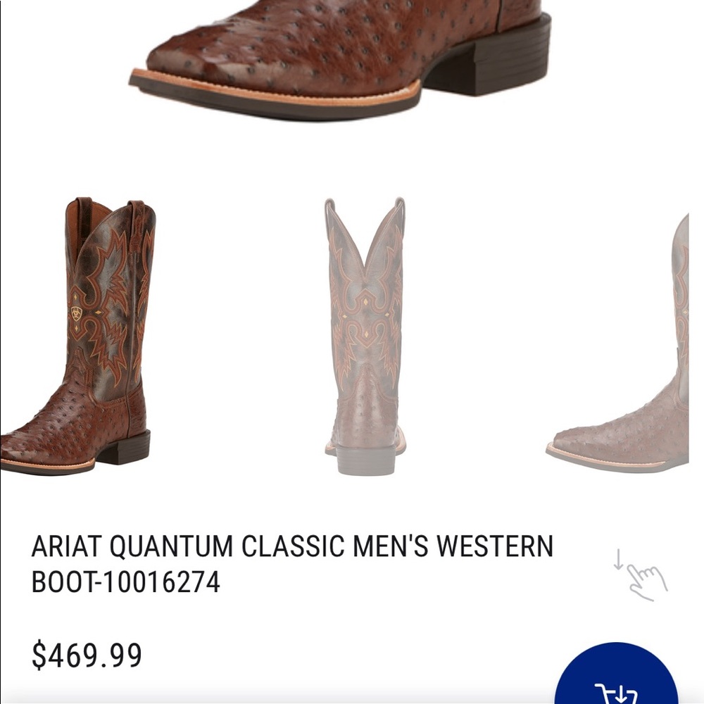 Ariat Quantum Classic Men’s Western Boot - 10016274